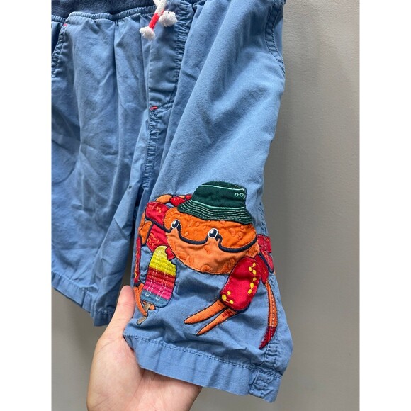 Mini Boden Crab Appliqué Shorts 12Y - Picture 2 of 4